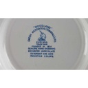 [458138503] Suppenteller 22,4 cm Enoch Wedgwood Woodland Blau gebraucht - gut Bild 5