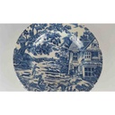 [458138504] Suppenteller 23 cm Luneville France English Style Blau gebraucht - akzeptabel Bild 3