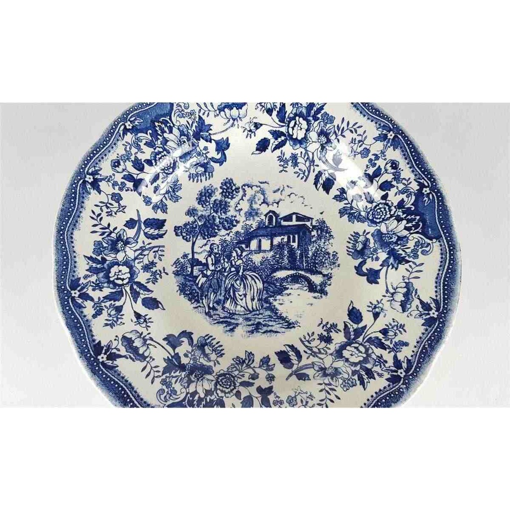 [458138505] Suppenteller 23,5 cm Fine Ware Blau gebraucht - gut Bild 3