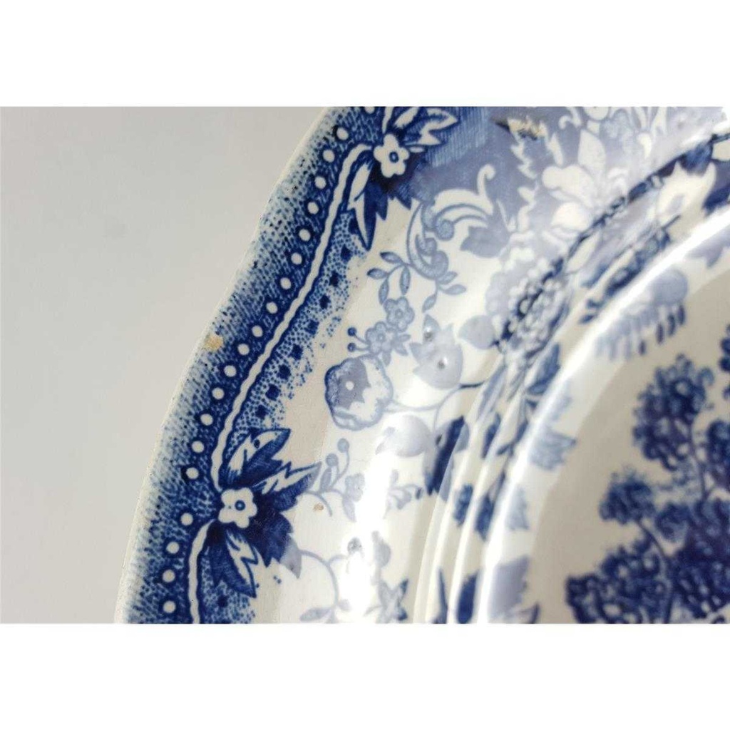 [458138505] Suppenteller 23,5 cm Fine Ware Blau gebraucht - gut Bild 4