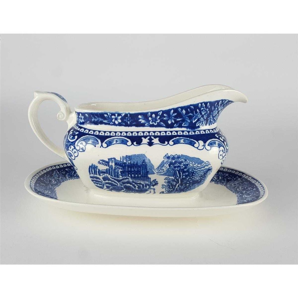 [458138507] Sauciere Royal Sphinx Maastricht Old England Blau gebraucht - gut Bild 4