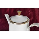 [458138509] Kaffeekanne Goldrand 1,5 L Bavaria Germany weiß gebraucht - gut Bild 7