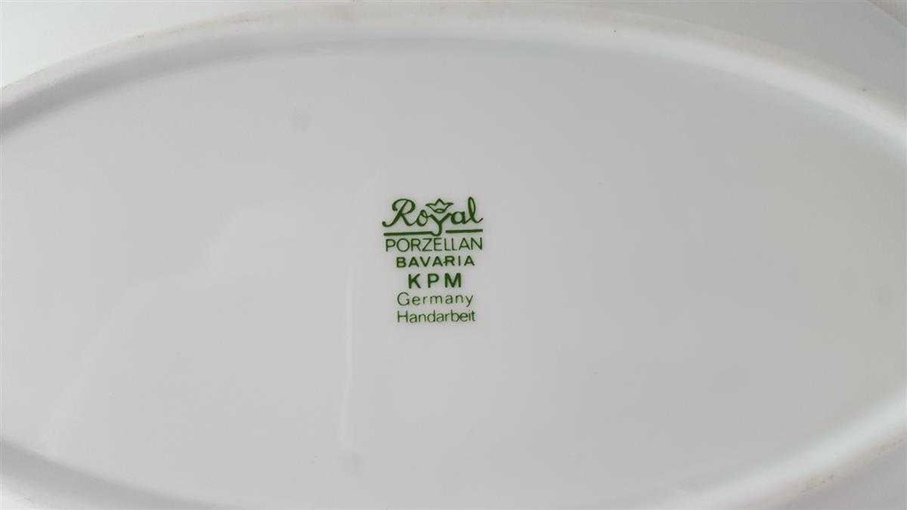 [45813851] Gebäsckschale 29,3x14,7 cm Royal KPM Bavaria gebraucht - neuwertig Bild 4