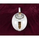 [458138513] Teekanne Kanne Golddekor 1,1 L Hutschenreuther 30978 Beige Selb gebraucht - gut Bild 6