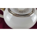 [458138513] Teekanne Kanne Golddekor 1,1 L Hutschenreuther 30978 Beige Selb gebraucht - gut Bild 8