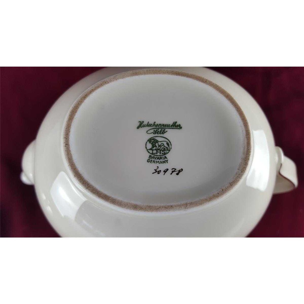 [458138513] Teekanne Kanne Golddekor 1,1 L Hutschenreuther 30978 Beige Selb gebraucht - gut Bild 10