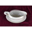 [458138514] Sauciere Golddekor 1tlg Seltmann Weiden Vohenstrauß Elfenbein gebraucht - gut Bild 7