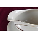 [458138514] Sauciere Golddekor 1tlg Seltmann Weiden Vohenstrauß Elfenbein gebraucht - gut Bild 9