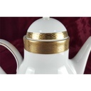 [458138518] Kaffeekanne Golddekor 1,3 L Hutschenreuther Arzberg weiß Bavaria gebraucht - sehr gut Bild 6