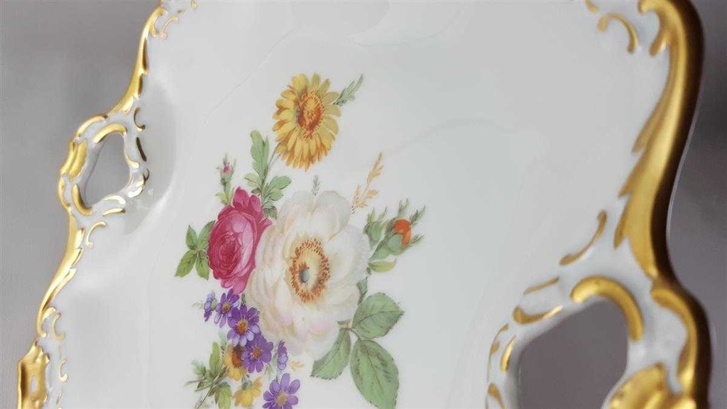 [45813852] Gebäckschale Kaiser Porzellan Alka Kunst Blumen gebraucht - neuwertig Bild 3