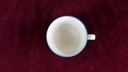 [458138523] Kaffeetasse Tasse Schramberg Polka blaue Punkte gebraucht - gut Bild 3