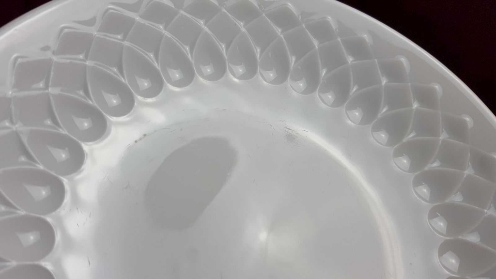 [458138525] Schale auf Fuß 20 cm Schumann Arzberg Weiß gebraucht - akzeptabel Bild 5