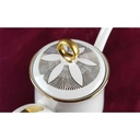 [458138528] Kaffeekanne Golddekor 1,5 L Bareuther Elfenbein gebraucht - gut Bild 6