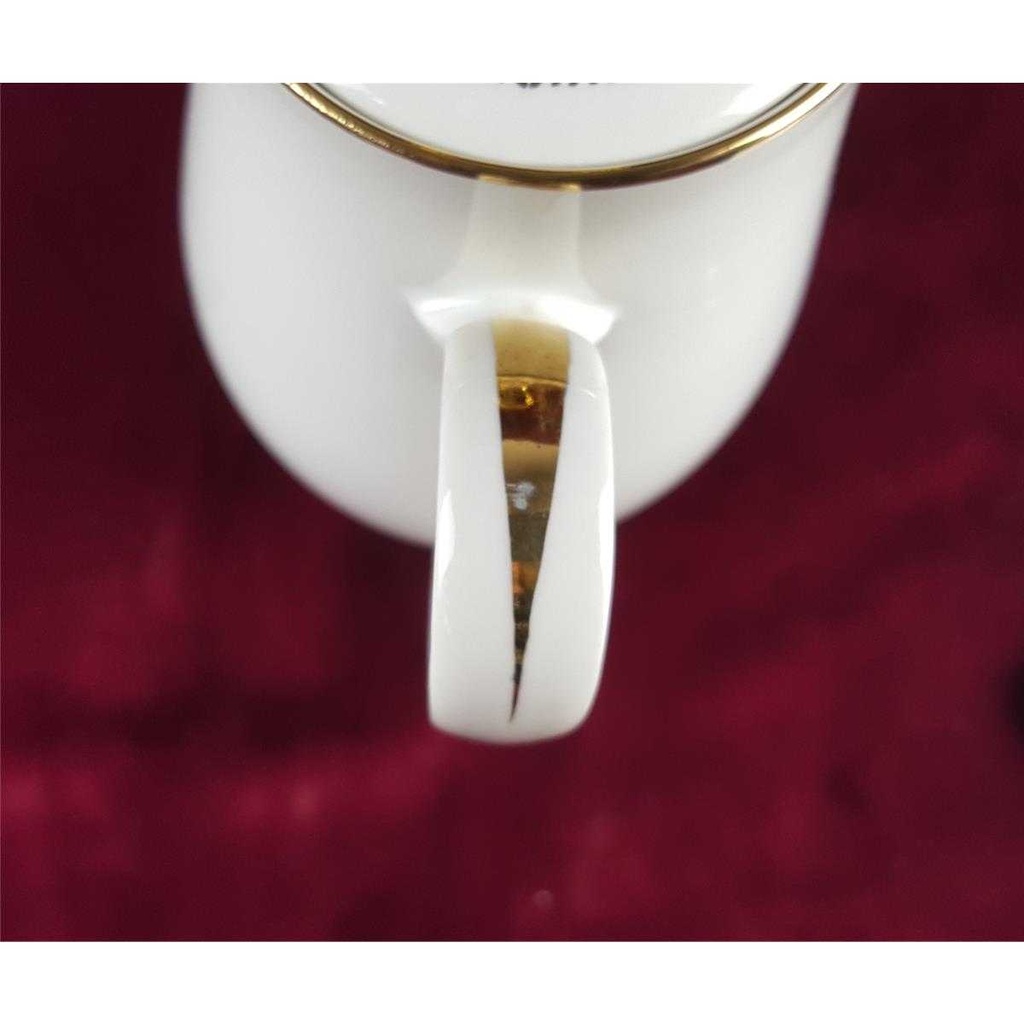 [458138528] Kaffeekanne Golddekor 1,5 L Bareuther Elfenbein gebraucht - gut Bild 7