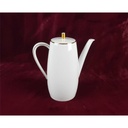 [458138529] Kaffeekanne Goldrand 1,5 L Seltmann Weiden Roma weiß gebraucht - gut Bild 3