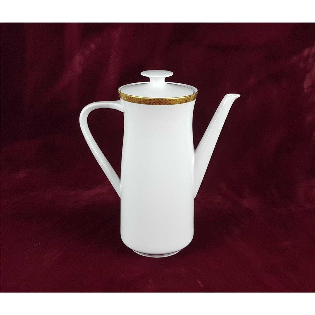 [458138530] Kaffeekanne Golddekor 1,3 L Thomas Porzellan Weiß gebraucht - sehr gut Bild 3