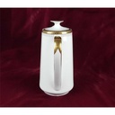[458138532] Kaffeekanne 1,4 L Winterling Kirchenlamitz goldene Bordüre gebraucht - gut Bild 4