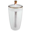 [458138533] Kaffeekanne klein Goldrand Bavaria 0,7 L Schaller Weiß gebraucht - gut Bild 2