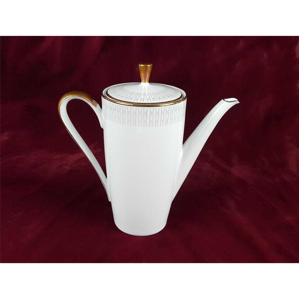 [458138533] Kaffeekanne klein Goldrand Bavaria 0,7 L Schaller Weiß gebraucht - gut Bild 3