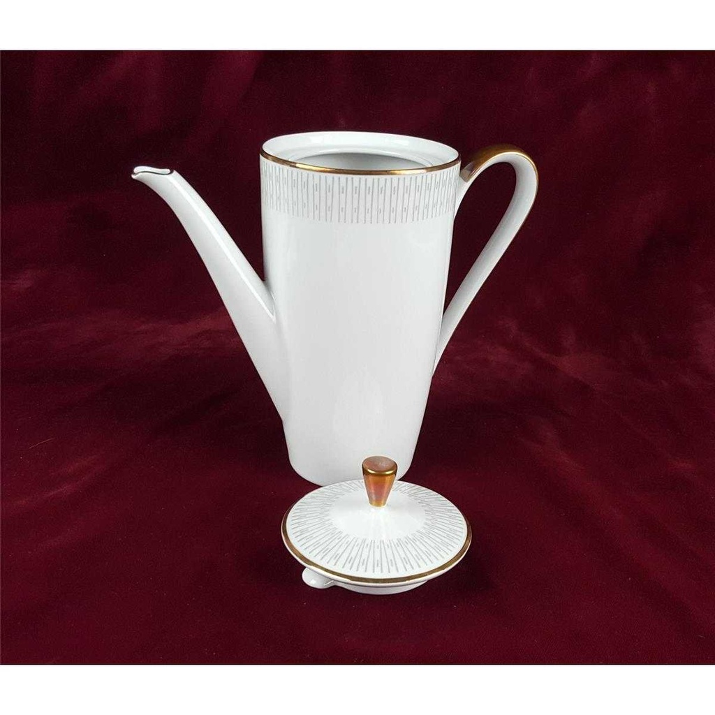 [458138533] Kaffeekanne klein Goldrand Bavaria 0,7 L Schaller Weiß gebraucht - gut Bild 5
