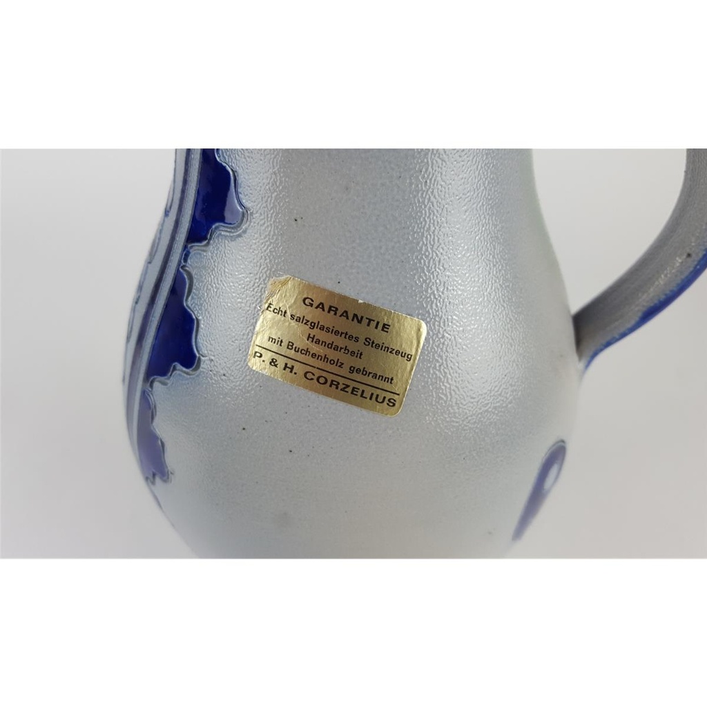 [458138538] Krug Handarbeit mit Signatur 25,7 cm Corzelius gebraucht - sehr gut Bild 5