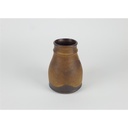 [458138542] Vase Henkelkrug 14 cm Töpferei Kiel Braun gebraucht - sehr gut Bild 2
