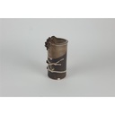 [458138545] Keramik Blumenvase Vase Tischvase Blumendekor signiert H 15,3 cm Bild 4