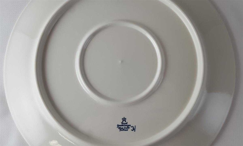 [45813855] Wandteller Royal Goedewaagen Blue Delft gebraucht - gut Bild 4