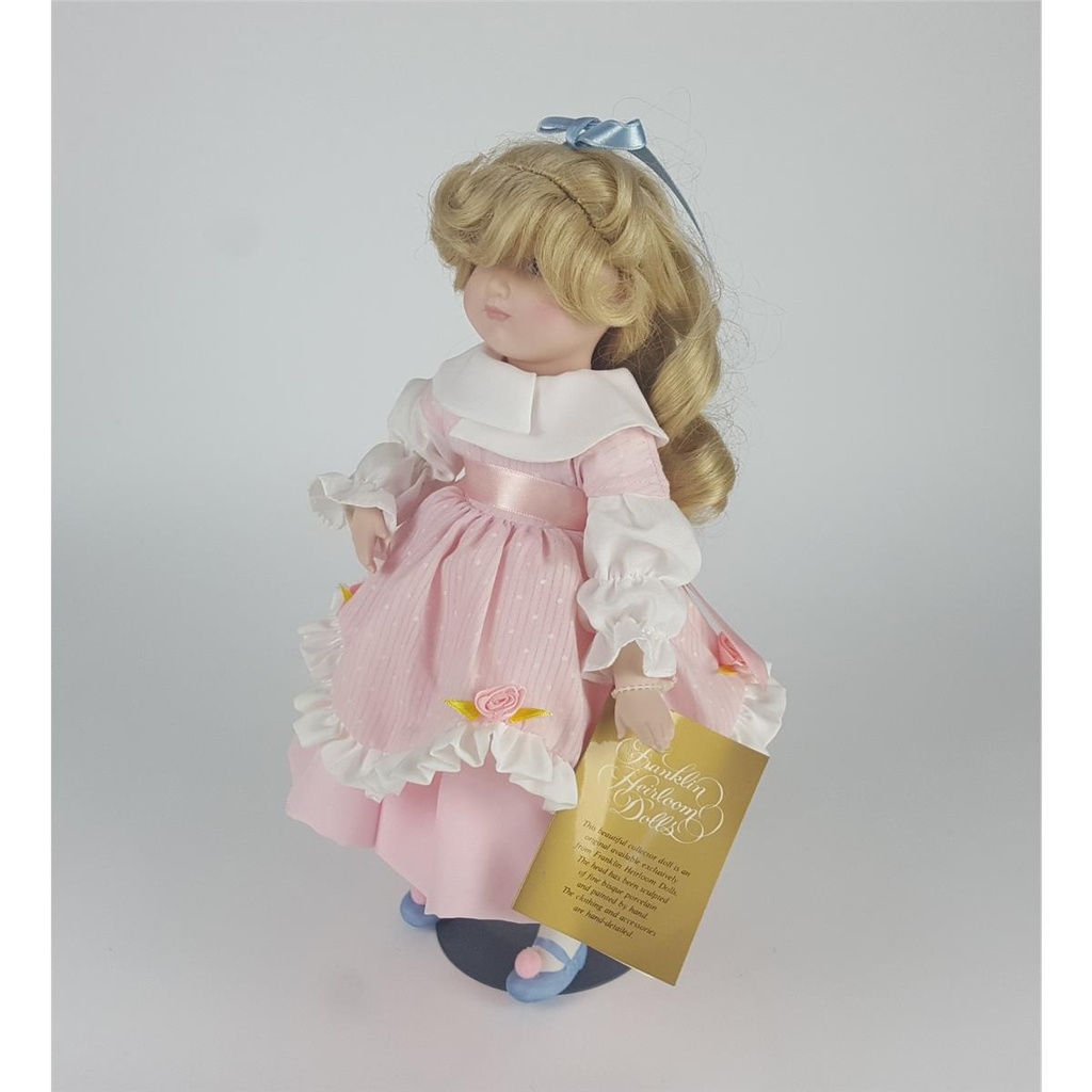 [458138561] Puppe Porzellanpuppe Franklin Heirloom gebraucht - sehr gut Bild 4