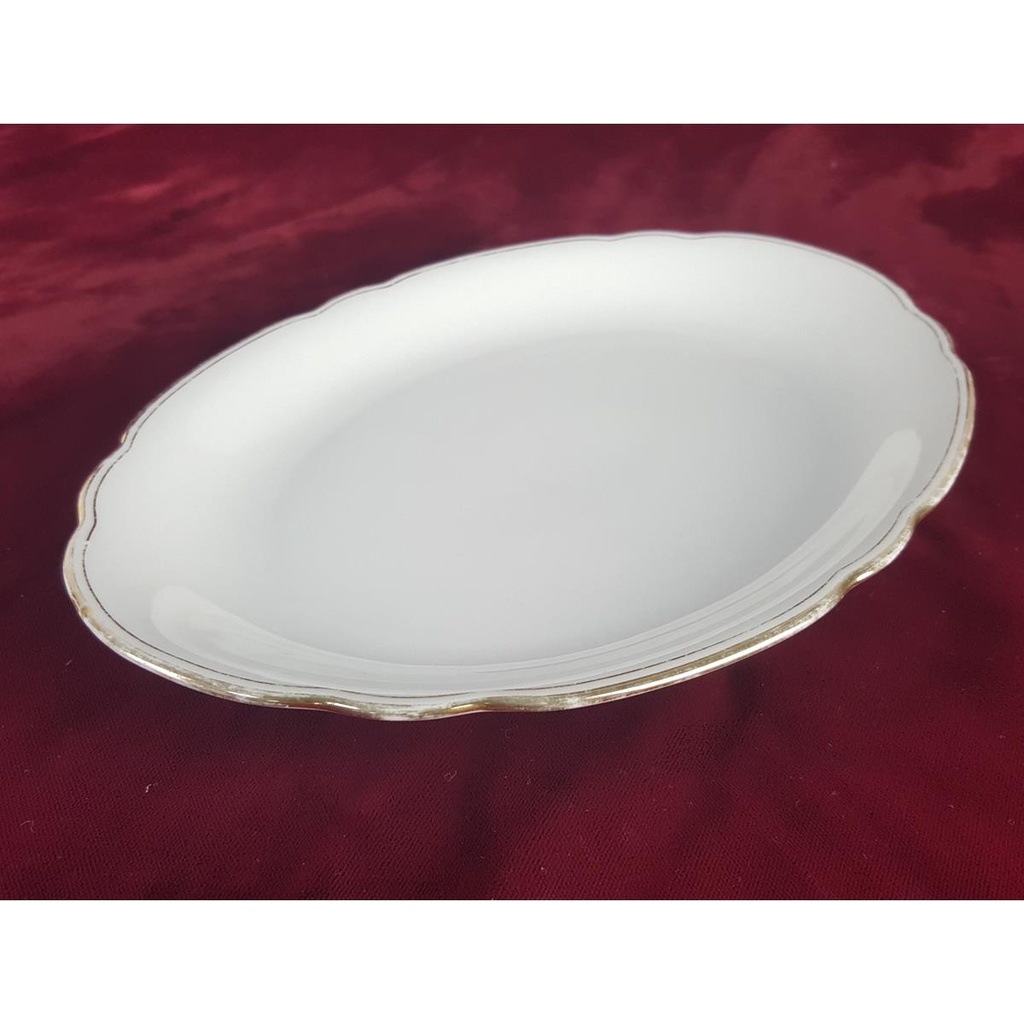 [458138566] Steakplatte Goldrand 30 cm Kronester gebraucht - gut Bild 2