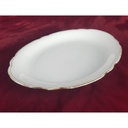 [458138566] Steakplatte Goldrand 30 cm Kronester gebraucht - gut Bild 2