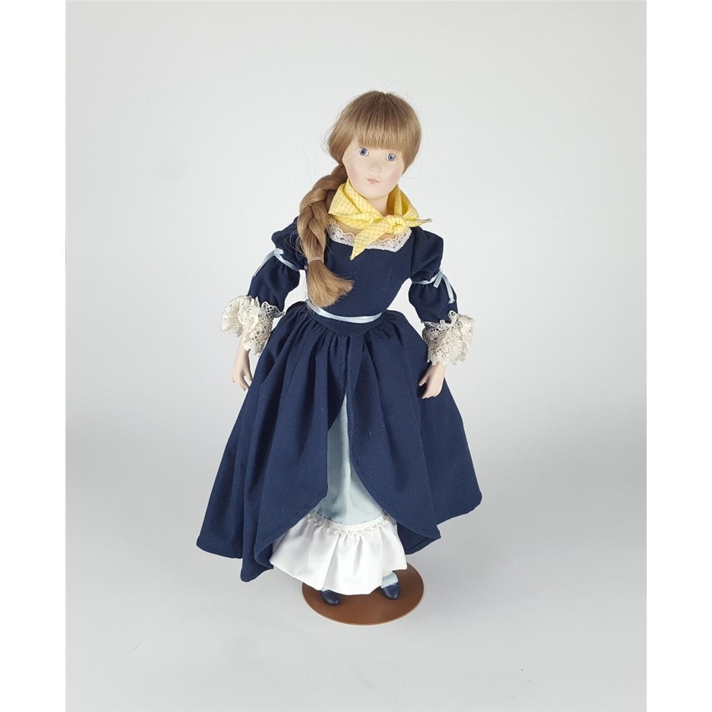 [458138575] Puppe Porzellanpuppe 38,2 cm Franklin Mint gebraucht - sehr gut Bild 2