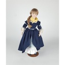 [458138575] Puppe Porzellanpuppe 38,2 cm Franklin Mint gebraucht - sehr gut Bild 2