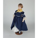 [458138575] Puppe Porzellanpuppe 38,2 cm Franklin Mint gebraucht - sehr gut Bild 5