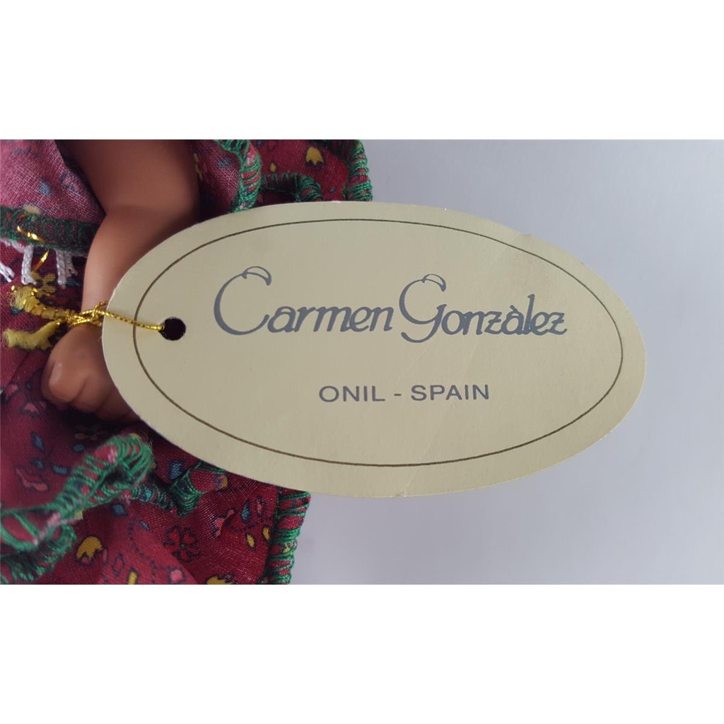 [458138578] Puppe Baby 19,5 cm Carmen González gebraucht - sehr gut Bild 8