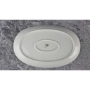 [458138587] Servierplatte Fleischplatte Goldrand 33,2x21,3 cm Edelstein Bavaria Grauband 21499 gebraucht - gut Bild 4