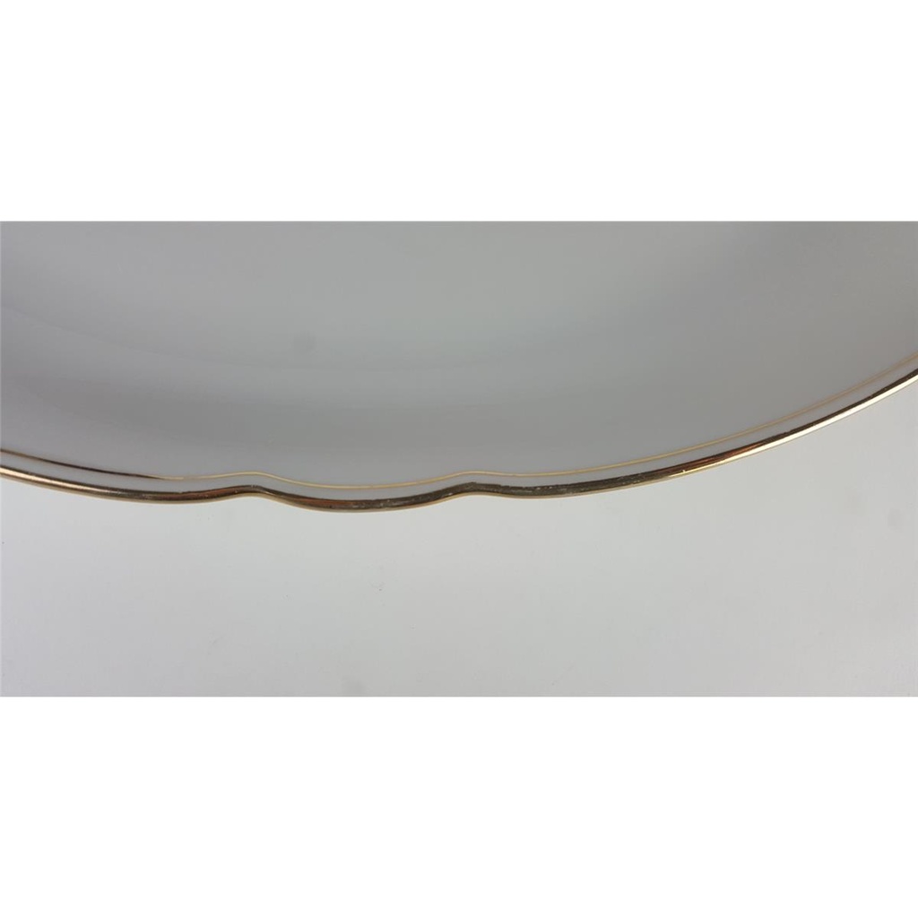 [2119025] Fleischplatte Steakplatte Goldrand 30 cm Bareuther Waldsassen gebraucht - gut Bild 4