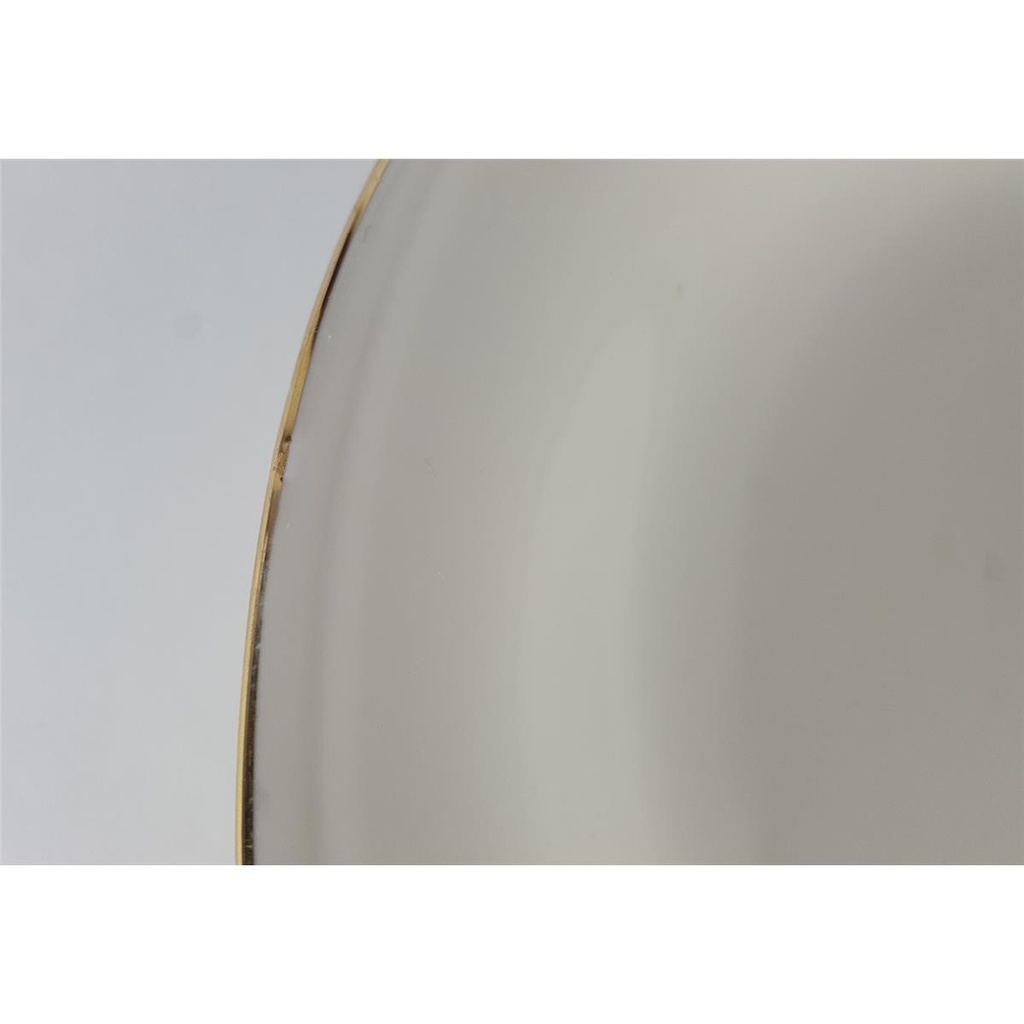 [458138602] Fleischplatte Steakplatte groß Goldrand 30 cm Edelstein Bavaria gebraucht - gut Bild 3