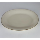 [2119026] Beilagenplatte Steakplatte Goldrand Bavaria 30 cm gebraucht - gut Bild 3