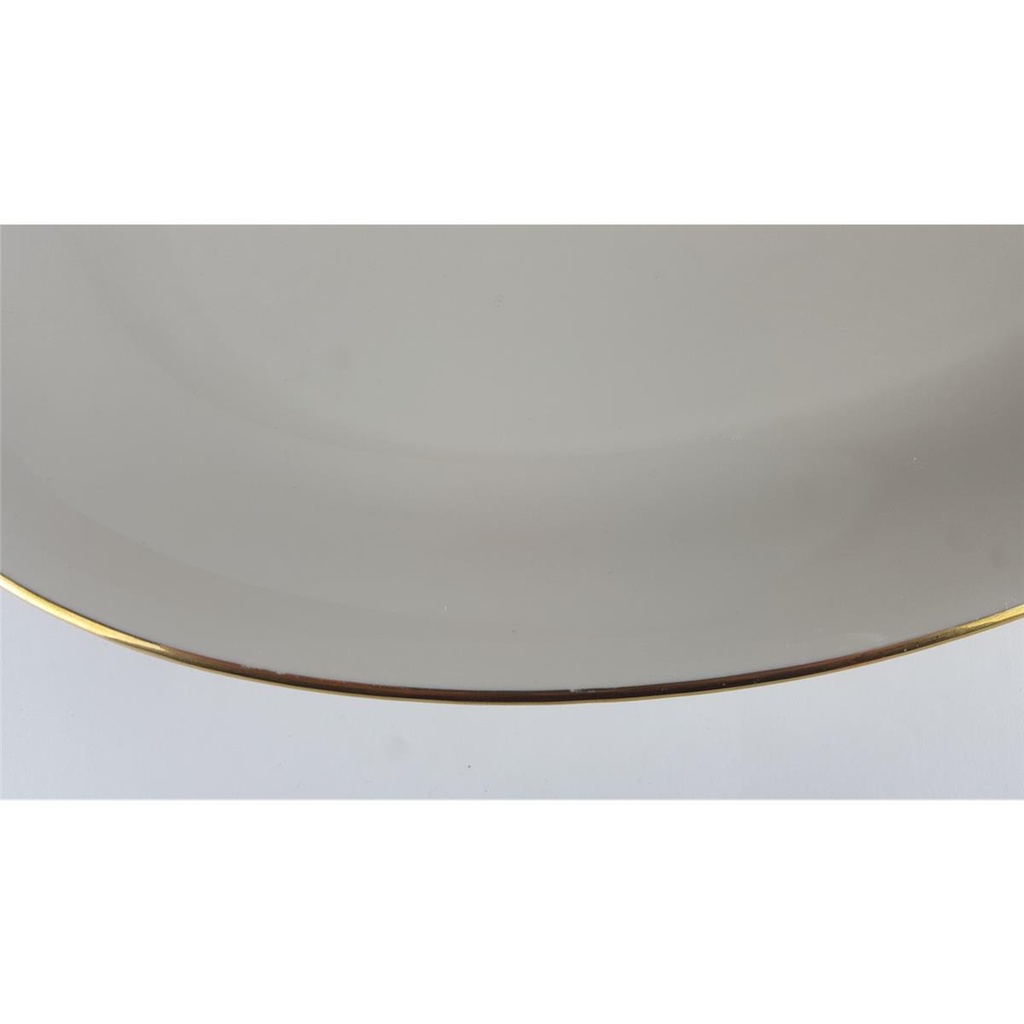 [2119026] Beilagenplatte Steakplatte Goldrand Bavaria 30 cm gebraucht - gut Bild 4