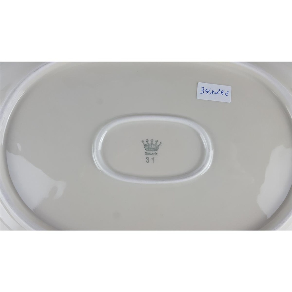 [2119026] Beilagenplatte Steakplatte Goldrand Bavaria 30 cm gebraucht - gut Bild 5