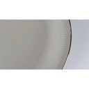 [458138611] Beilagenplatte Fleischplatte Steakplatte Goldrand Bavaria 30 cm Schumann gebraucht - gut Bild 5