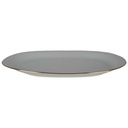 [458138612] Fleischplatte Goldrand 33x21 cm Winterling Kirchenlamitz Weiß gebraucht - gut Bild 2