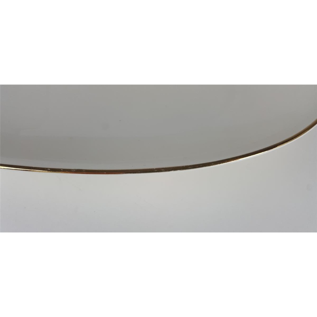[458138614] Fleischplatte Steakplatte Goldrand Bavaria 30 cm Zeh Scherzer gebraucht - gut Bild 6