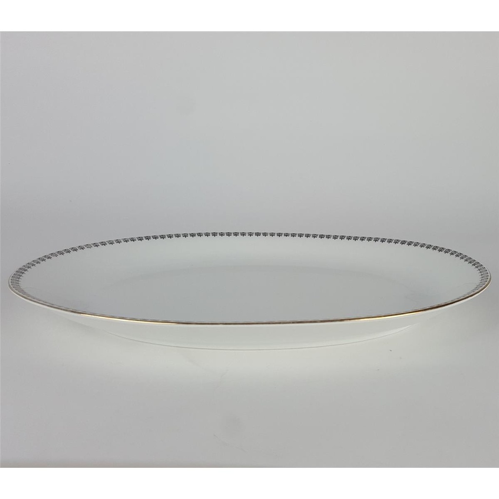 [458138616] Beilagenplatte Steakplatte Goldrand 30 cm Retsch Wunsiedel gebraucht - gut Bild 2