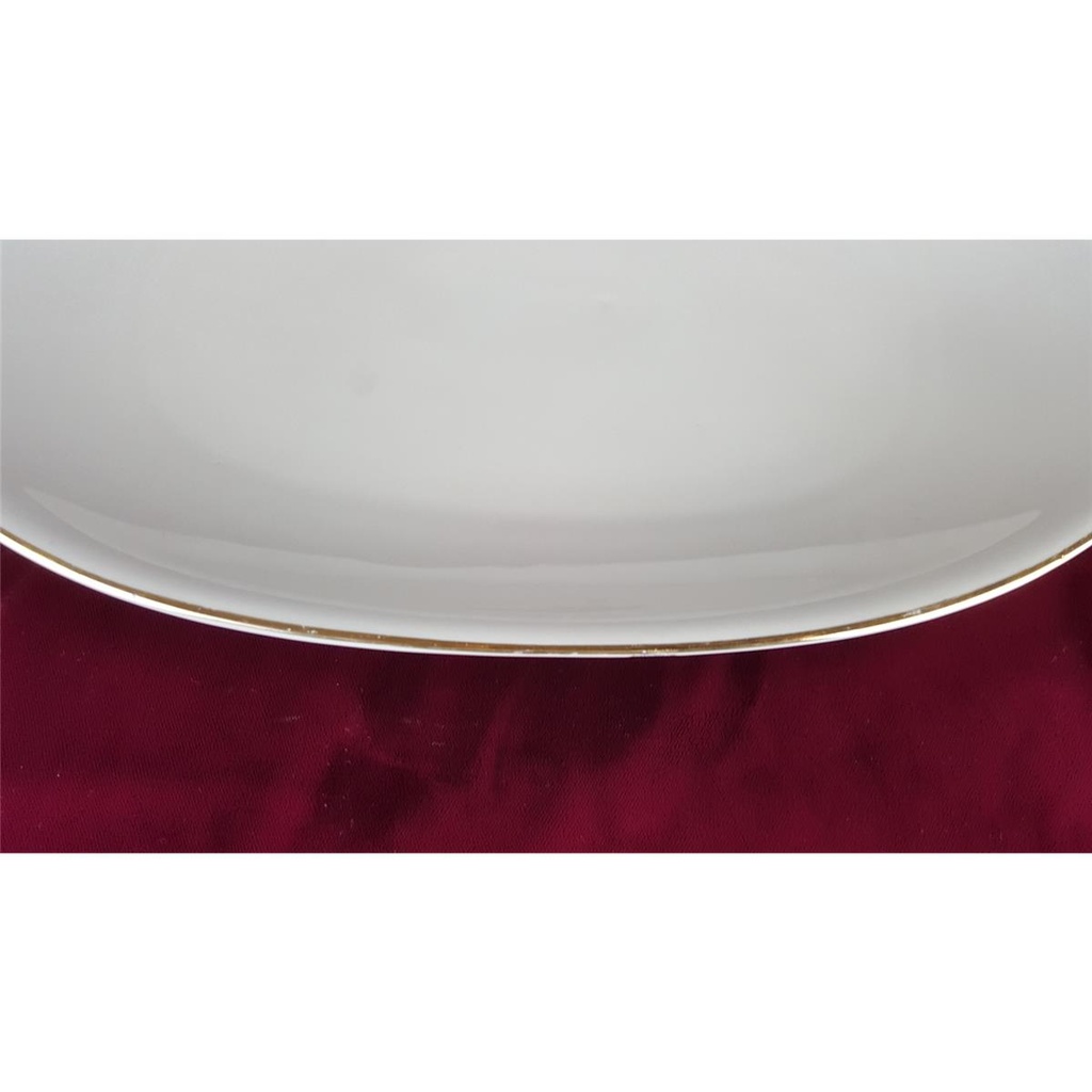 [458138619] Beilagenplatte Steakplatte Goldrand Bavaria 30 cm Zeh Scherzer gebraucht - gut Bild 4