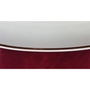 [2119028] Beilagenplatte Steakplatte Goldrand Bavaria 30 cm Weiß gebraucht - gut Bild 5