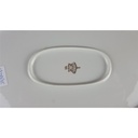 [2119028] Beilagenplatte Steakplatte Goldrand Bavaria 30 cm Weiß gebraucht - gut Bild 6