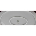 [458138623] Servierplatte Fleischplatte Goldrand 38,3x25,5 cm Edelstein Bavaria Grauband 21499 gebraucht - gut Bild 7