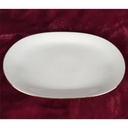 [2119030] Steakplatte groß Goldrand Bavaria 38x25 cm Bareuther gebraucht - gut Bild 3